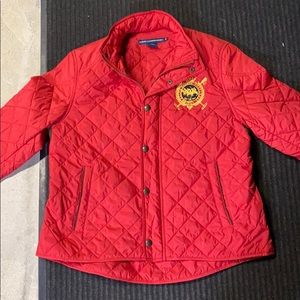 Ladies Ralph Lauren Sport Red Jacket